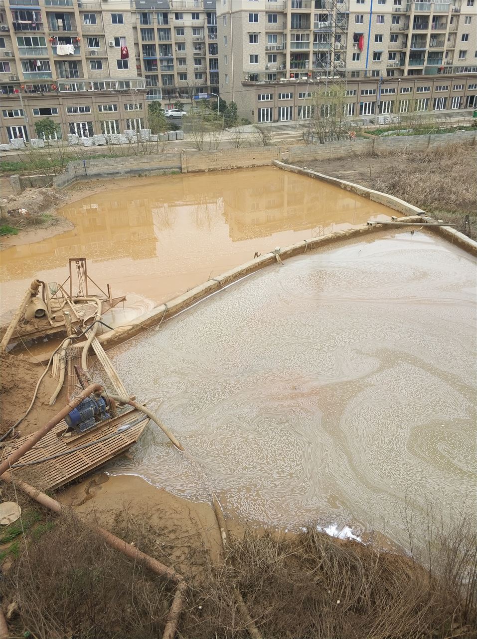 上杭沉淀池淤泥清理-厂区废水池淤泥清淤